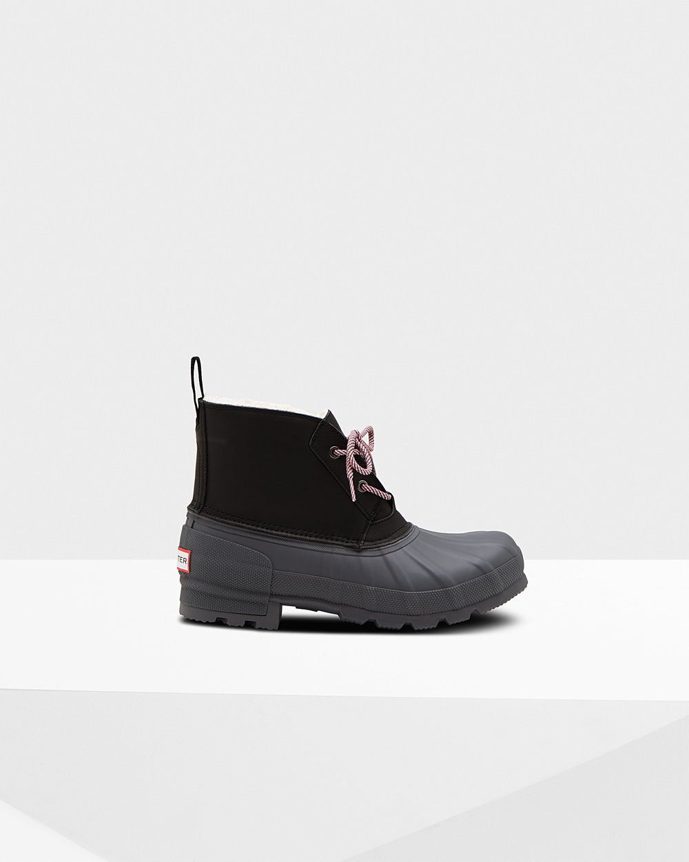 Botins Hunter Homem Pretas/Cinzentas - Original Short Insulated - 69KBMIXPR